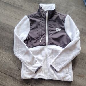 Fila Sport White and Gray Jacket